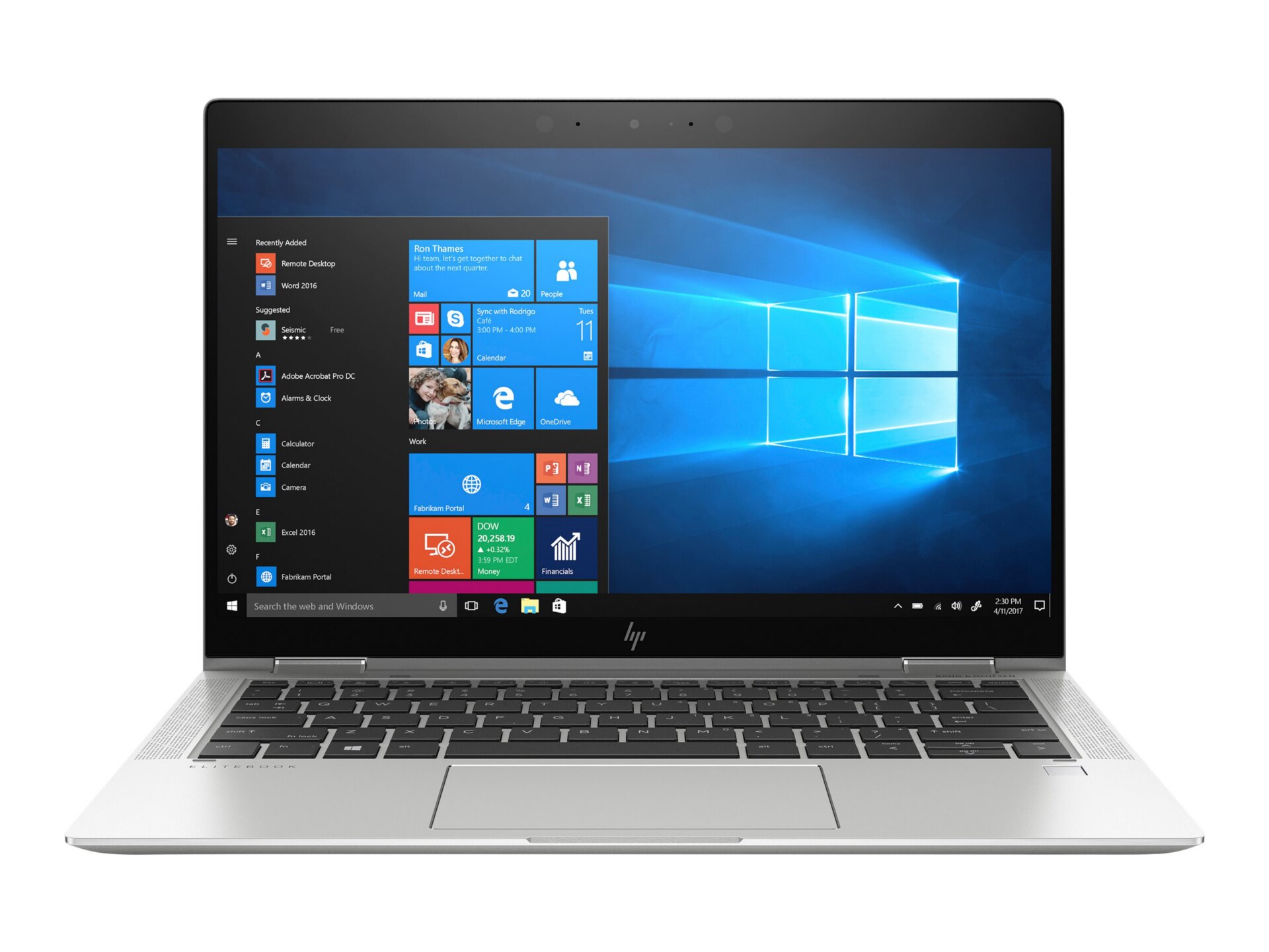 HP EliteBook x360 1030 G4 - 13.3" - Core i5 8365U - vPro - 8 GB RAM - 256 G