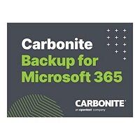 Carbonite Backup for Microsoft 365 Advanced Edition - subscription license