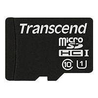 Transcend - flash memory card - 16 GB - microSDHC