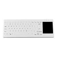 TG3 Electronics CK78 - Right Touchpad - keyboard - with touchpad - US - whi