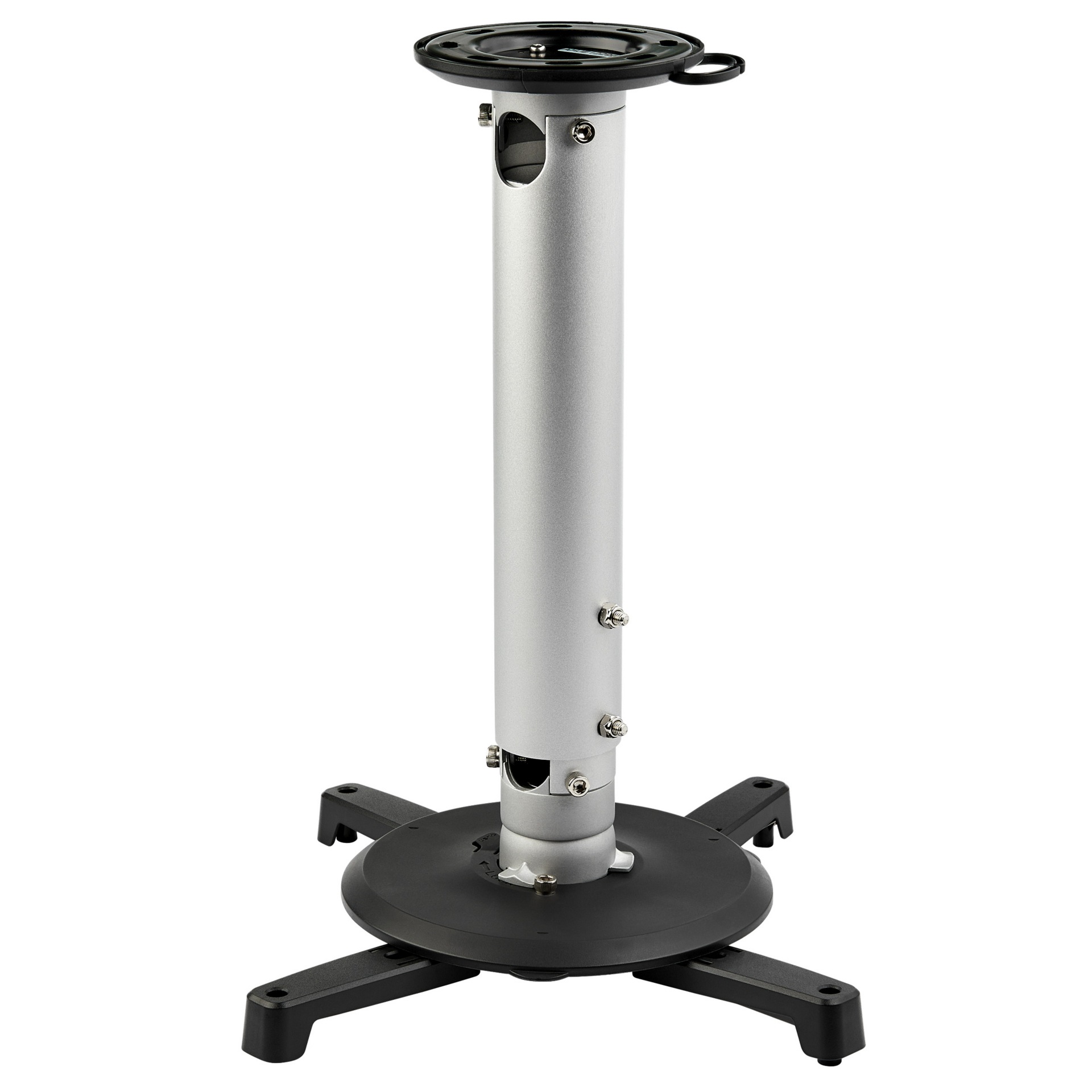 Thumbnail 2 of 13 for StarTech.com Universal Ceiling Projector Mount, Height Adjustable Hanging Pole Mount 5"-22.7" from Ceiling, 33lb TAA