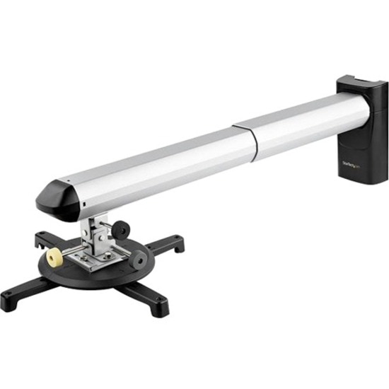 StarTech.com Universal Projector Wall Mount, Short/Ultra Short Throw, Adjustable 16.5-27.7" From Wall, 33lb/15kg, TAA