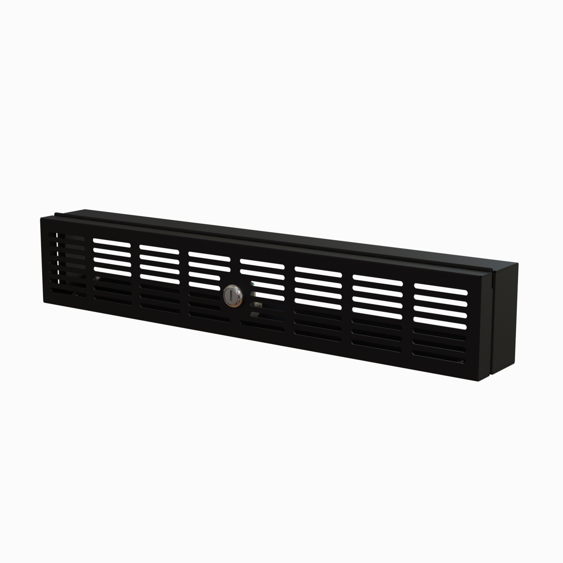 StarTech.com 2U 19" Rack Mount Security Cover Locking Panel for Server Rack