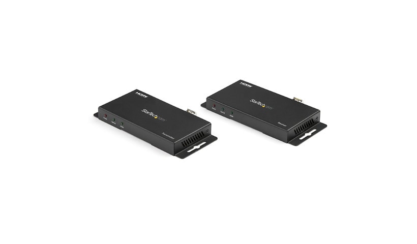 StarTech.com HDMI Over Fiber Extender - HDMI 2.0b - 7.1 Sound - 4K 60Hz - video/audio/infrared/network extender - HDMI