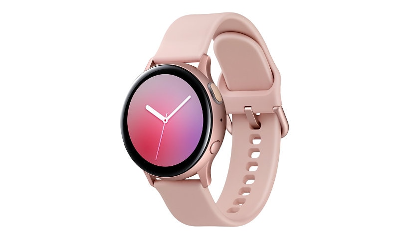 Samsung Galaxy Watch Active 2 - pink gold aluminum - smart watch with band