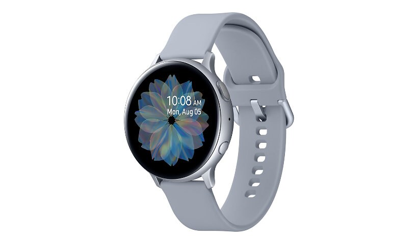 Samsung Galaxy Watch Active 2 - cloud silver aluminum - smart watch with ba