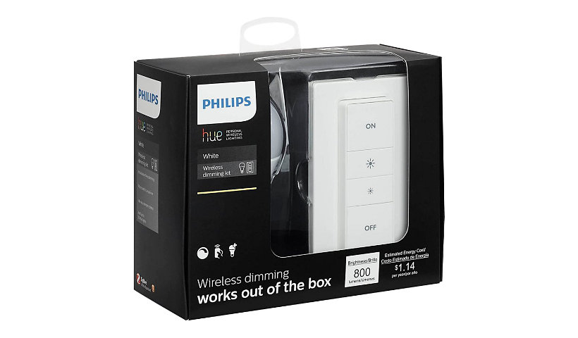 Philips Hue White - wireless lighting set - LED light bulb - shape: A19 - 9