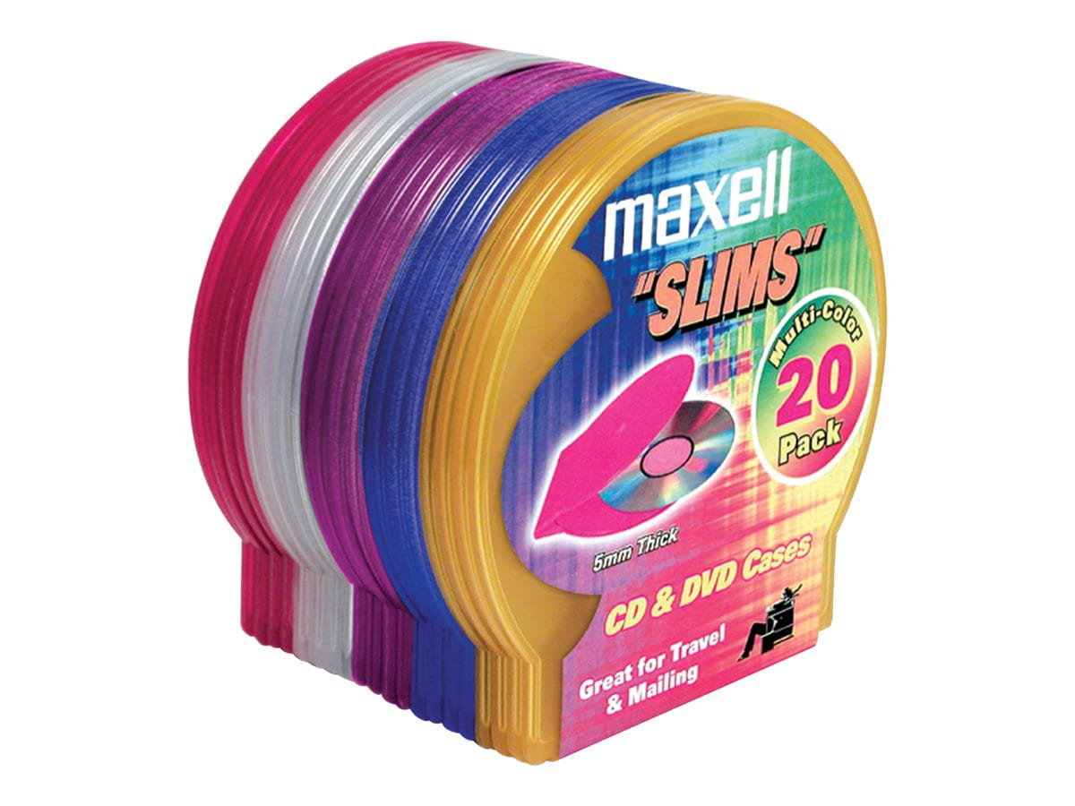 Maxell storage CD slim jewel case