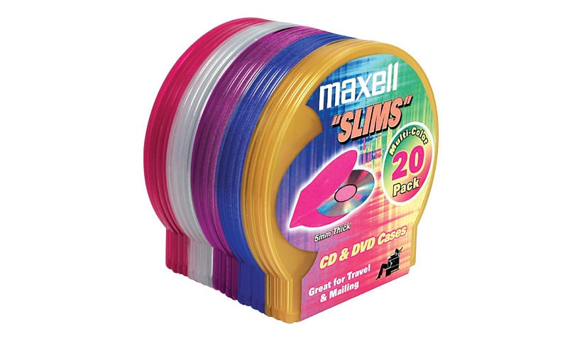 Maxell storage CD slim jewel case