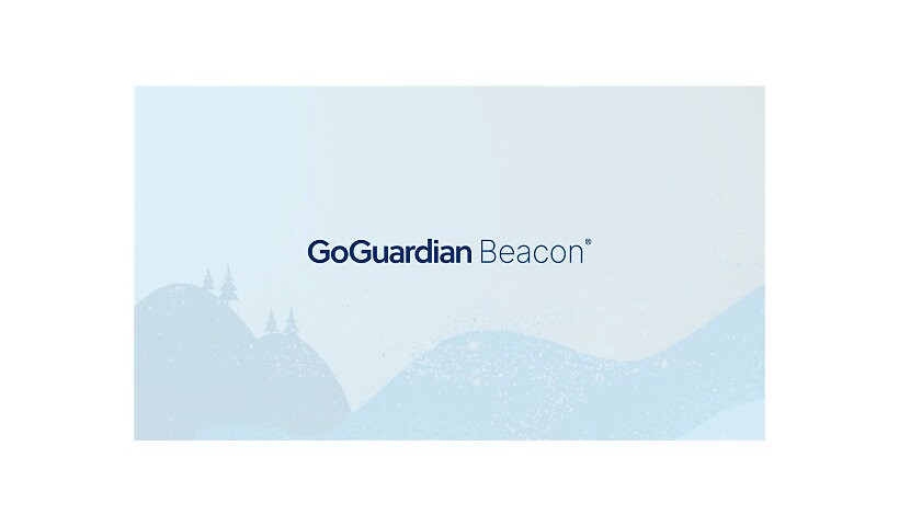 GoGuardian Beacon 24/7 Coverage - subscription license (4 years) - 1 licens