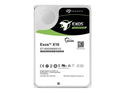 Seagate Exos X16 ST12000NM004G - hard drive - 12 TB - SAS 12Gb/s