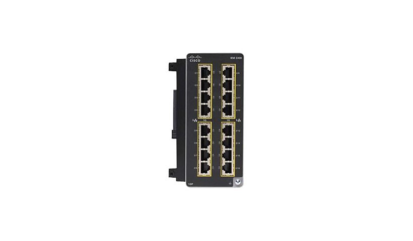 Cisco Catalyst - module d'extension - Gigabit Ethernet (PoE+) x 16
