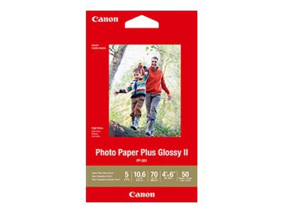 Canon Photo Paper Plus Glossy II PP-301 - photo paper - high-glossy - 50 sh