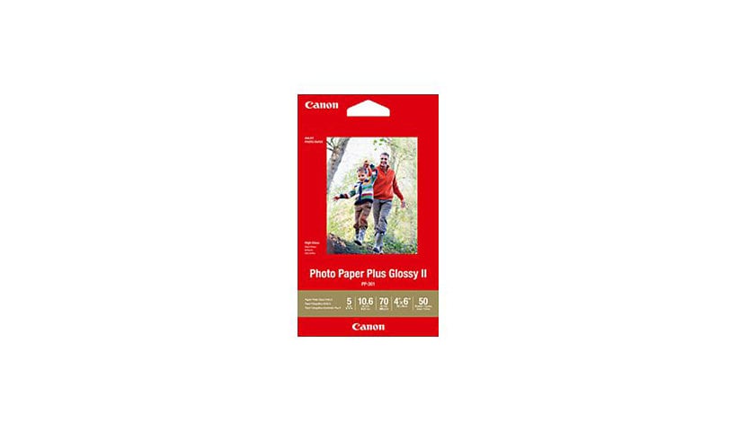 Canon Photo Paper Plus Glossy II PP-301 - photo paper - high-glossy - 50 sh