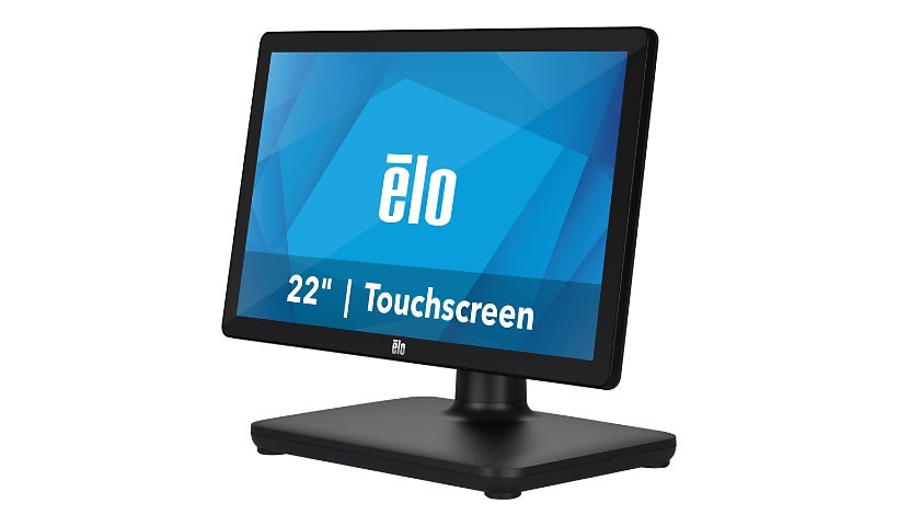 EloPOS System i3 - with I/O Hub Stand - all-in-one - Core i3 8100T 3.1 GHz - 4 GB - SSD 128 GB - LED 21.5"