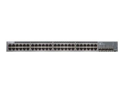 Juniper Networks EX Series EX3400-48P - switch - 52 ports - managed - rack-mountable - E-Rate program