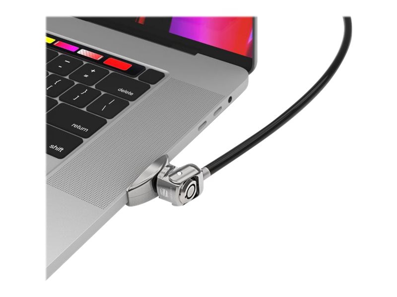 Compulocks Ledge Lock Adapter for MacBook Pro 16" (2019) with Keyed Cable Lock - security slot lock adapter