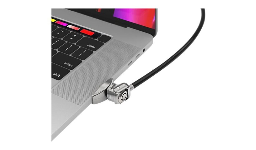 Compulocks Ledge Lock Adapter for MacBook Pro 16" (2019) with Keyed Cable Lock - security slot lock adapter