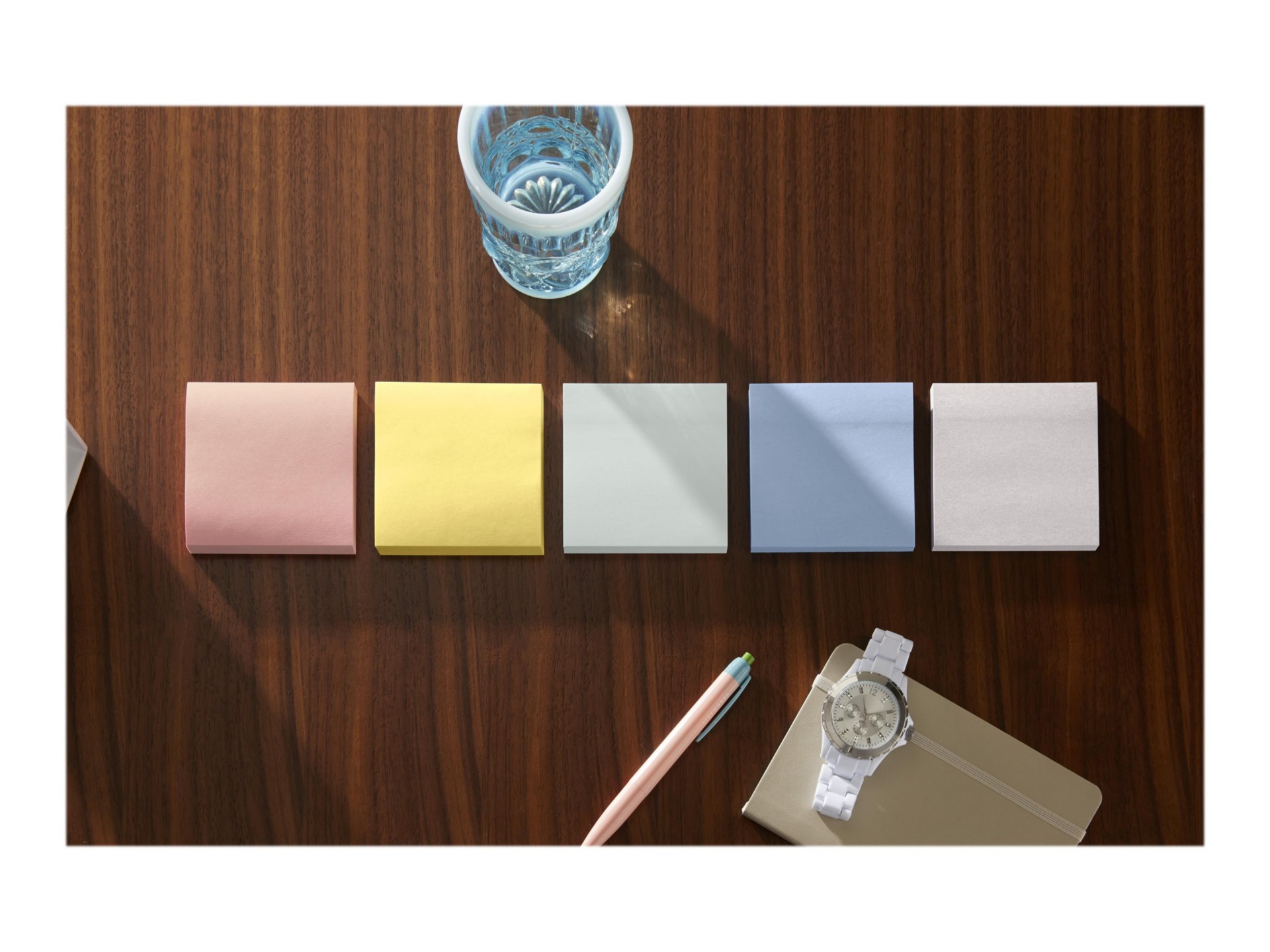 Post-it Greener 654R-24CP-AP Helsinki Collection - notes - 3 in x 3 in - 18