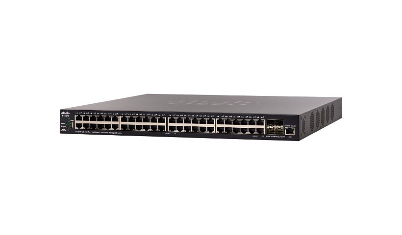 Cisco SX350X-52 - commutateur - 52 ports - Géré - Montable sur rack