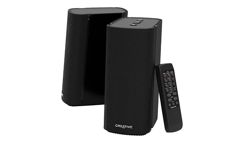Creative T100 2 - 0 Bluetooth Speaker System - 40 W RMS