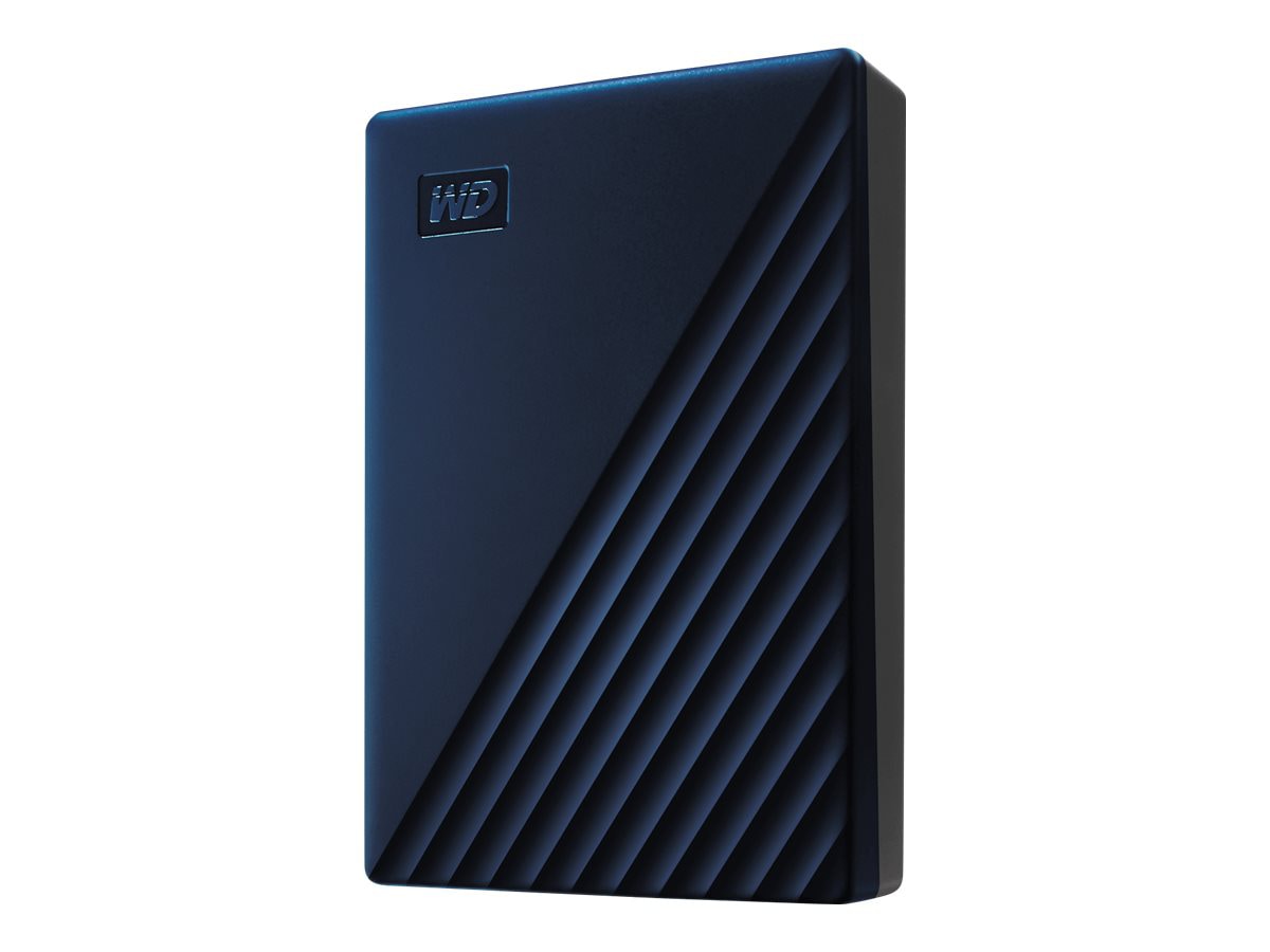 WD My Passport for Mac WDBA2F0050BBL - hard drive - 5 TB - USB 3.2 Gen 1