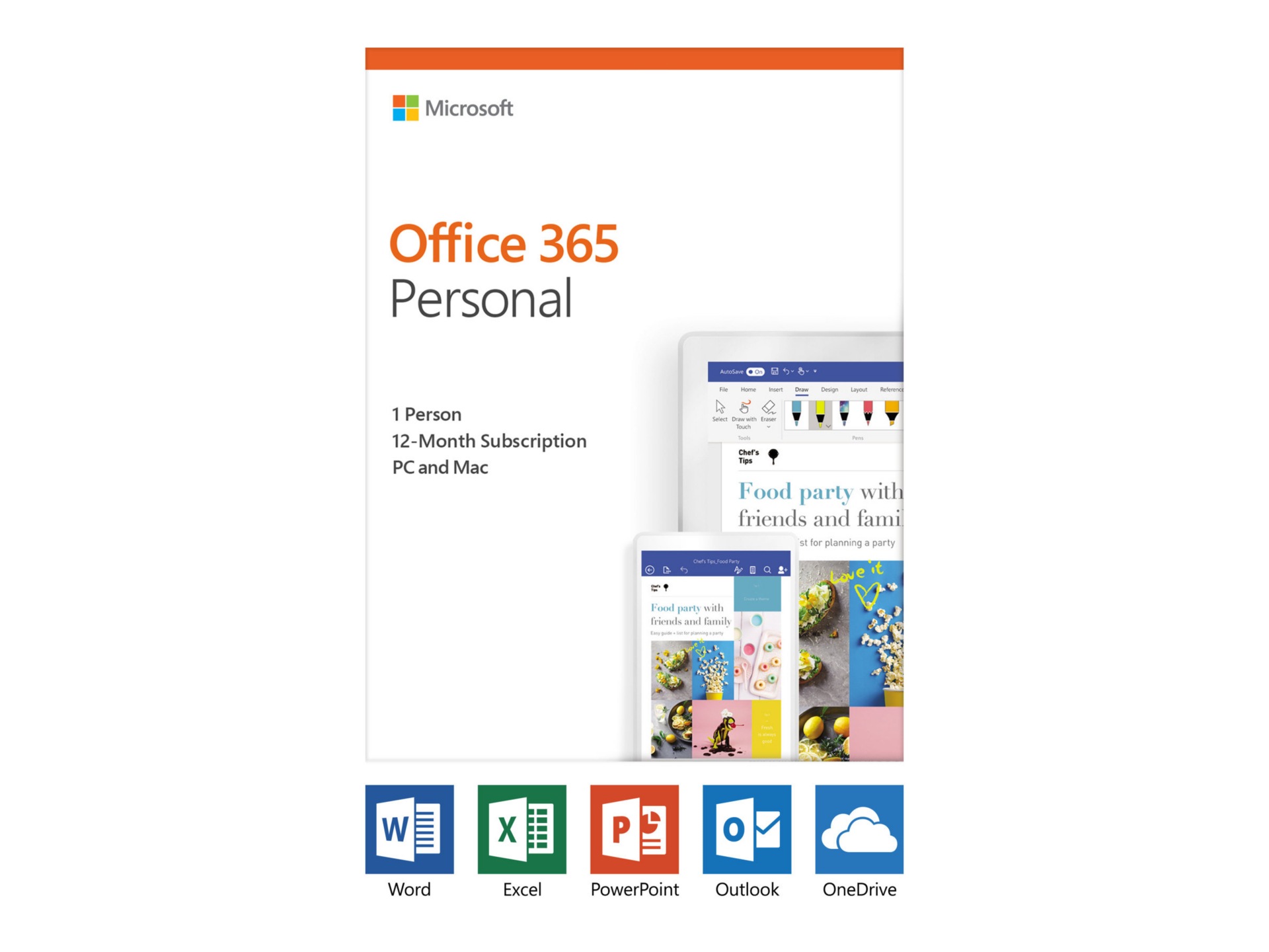 Microsoft 365 Personal - box pack (1 year) - 1 person