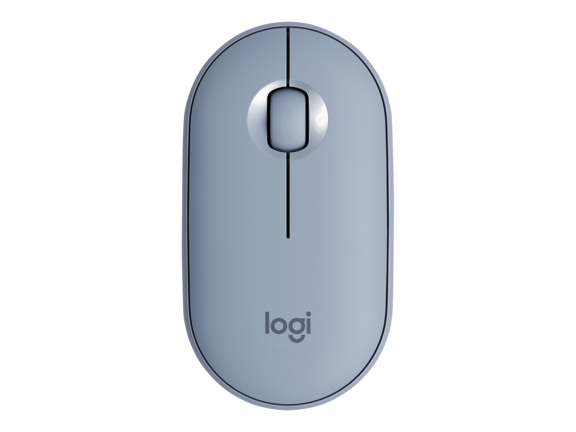 Logitech Pebble M350 Mouse Bluetooth 2 4 Ghz Blue Gray 910 Keyboards Mice Cdw Com