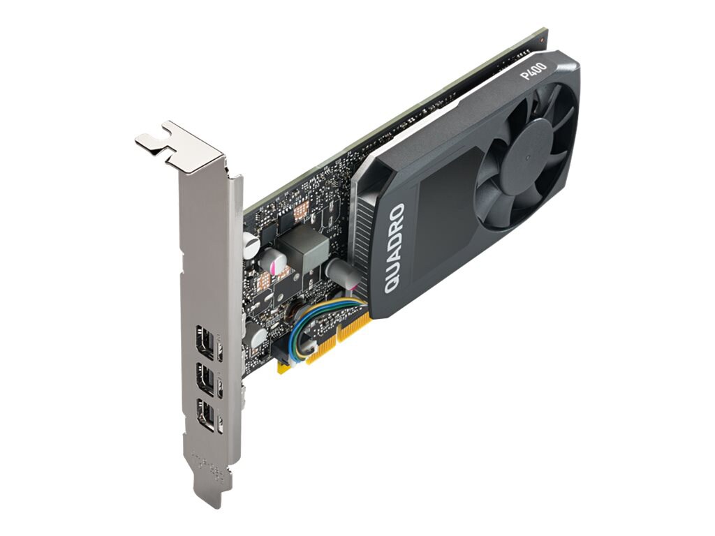 NVIDIA Quadro P400 - graphics card - Quadro P400 - 2 GB - Adapters Included