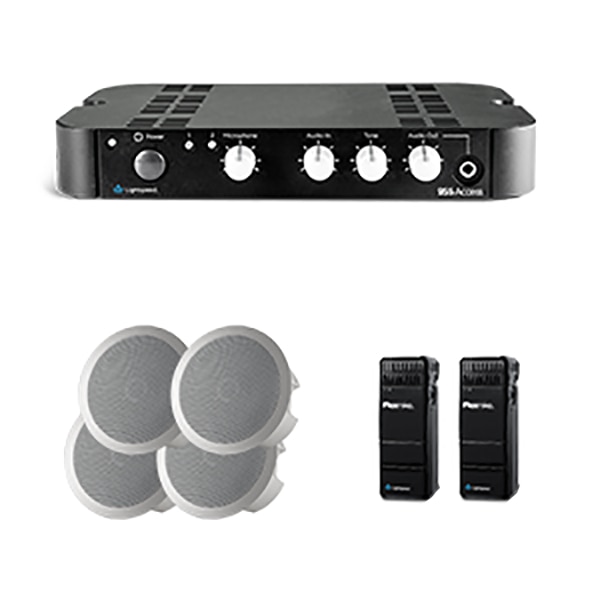 Lightspeed 955 Access with 2 Flexmikes and DRQ speakers