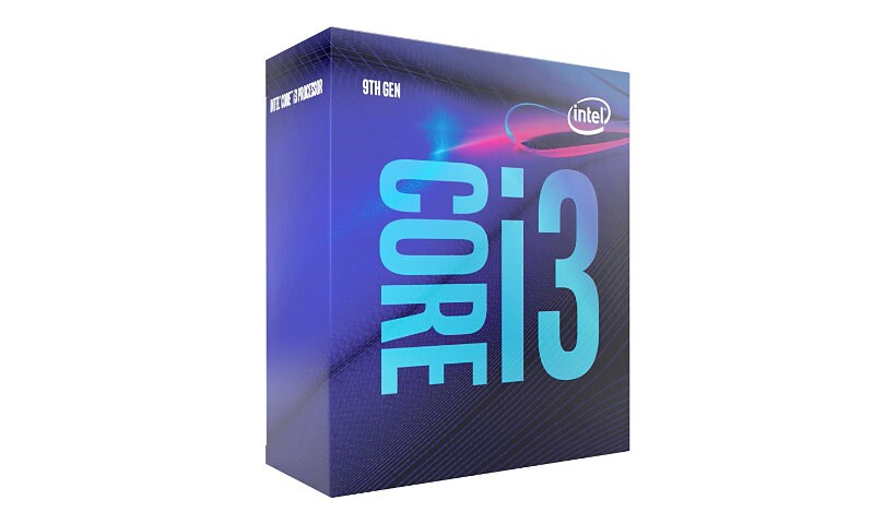 Intel Core i3 9100 / 3.6 GHz processor - Box