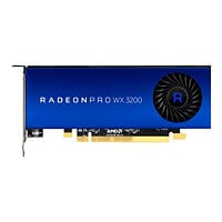 AMD Radeon Pro WX 3200 - carte graphique - Radeon Pro WX 3200 - 4 Go