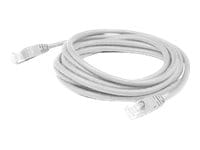 Proline 8ft White CAT 6 PVC Ethernet Cable Snagless Bubble Boot RJ-45 M/M