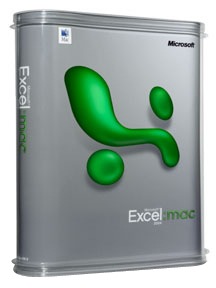 Microsoft Excel 2004 for Mac - complete package