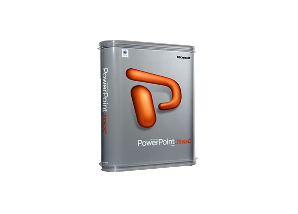 Microsoft PowerPoint 2004 for Mac - complete package