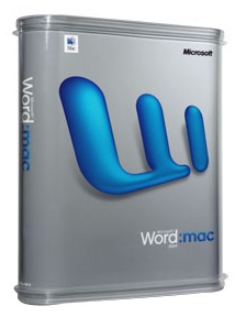 Microsoft Word 2004 for Mac - complete package