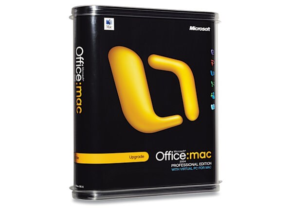 Microsoft Office 2004 for Mac Professional Edition - version upgrade packag