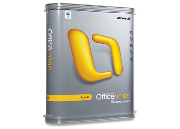 Microsoft Office 2004 for Mac Standard Edition - version upgrade package