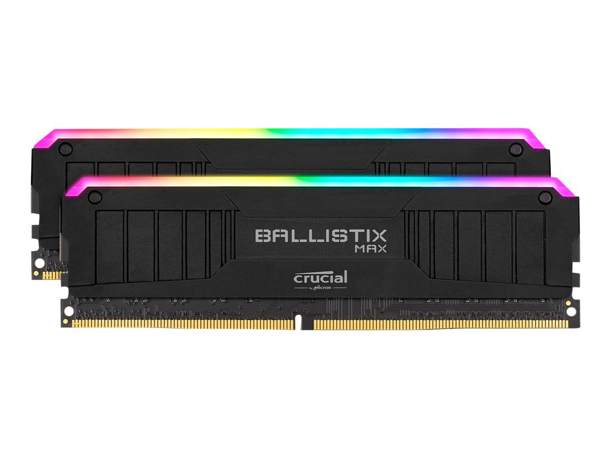 Ballistix MAX RGB - DDR4 - kit - 16 GB: 2 x 8 GB - DIMM 288-pin - 4000 MHz