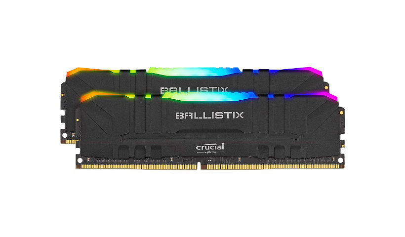 Ballistix RGB - DDR4 - kit - 32 GB: 2 x 16 GB - DIMM 288-pin - 3600 MHz / P