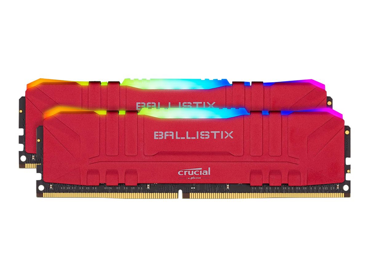 Ballistix RGB - DDR4 - kit - 64 GB: 2 x 32 GB - DIMM 288-pin - 3200 MHz / P