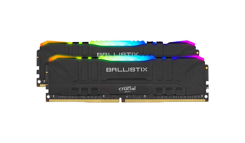 Ballistix RGB - DDR4 - kit - 64 GB: 2 x 32 GB - DIMM 288-pin - 3600 MHz / P
