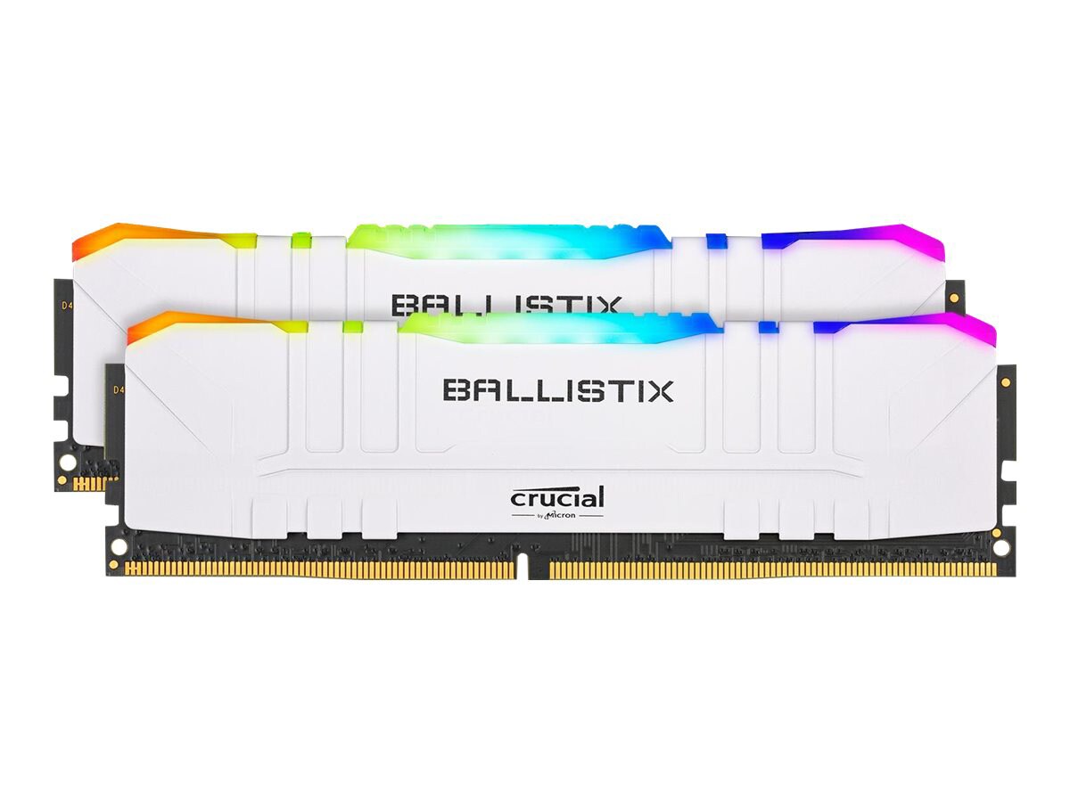 Ballistix RGB - DDR4 - kit - 16 GB: 2 x 8 GB - DIMM 288-pin - 3000 MHz / PC