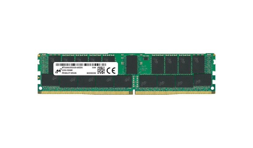 Micron - DDR4 - module - 8 GB - DIMM 288-pin - 3200 MHz / PC4-25600 - registered with parity