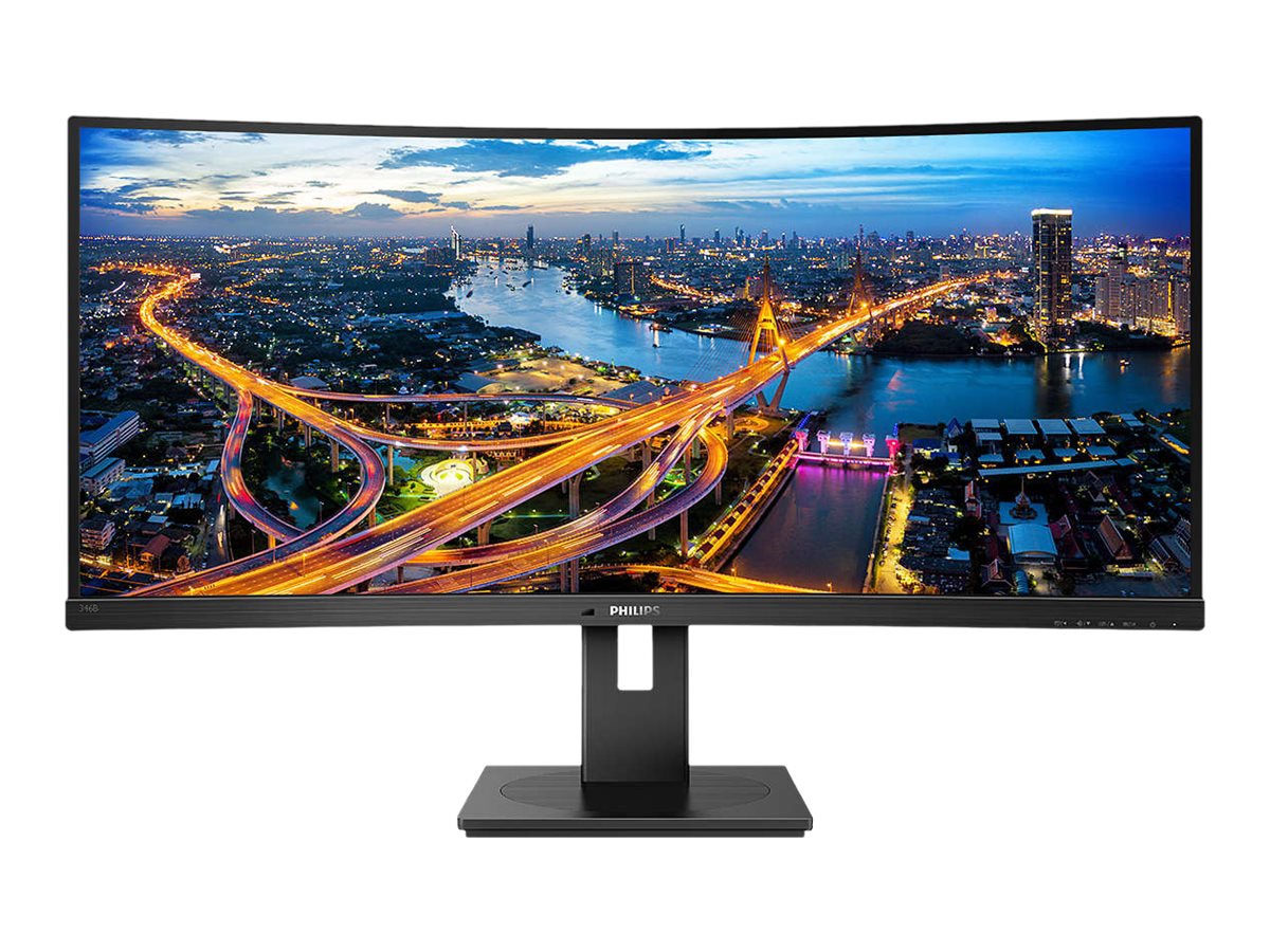 Philips 346B1C - écran LED - incurvé - 34"