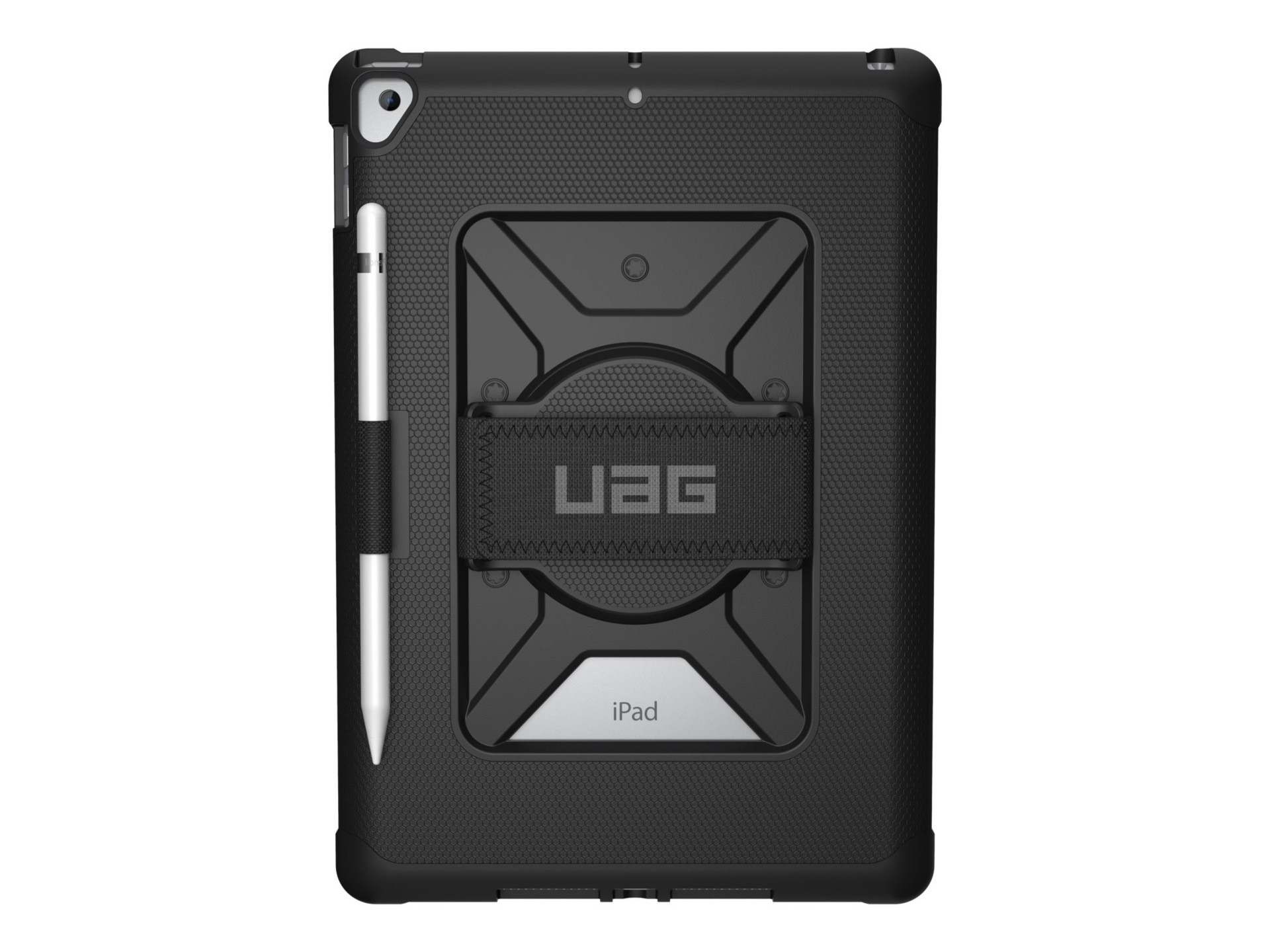 Thumbnail 5 of 13 for UAG Rugged Case for Apple iPad 10.2 in (7th/8th/9th gen) Metropolis with Handstrap Black