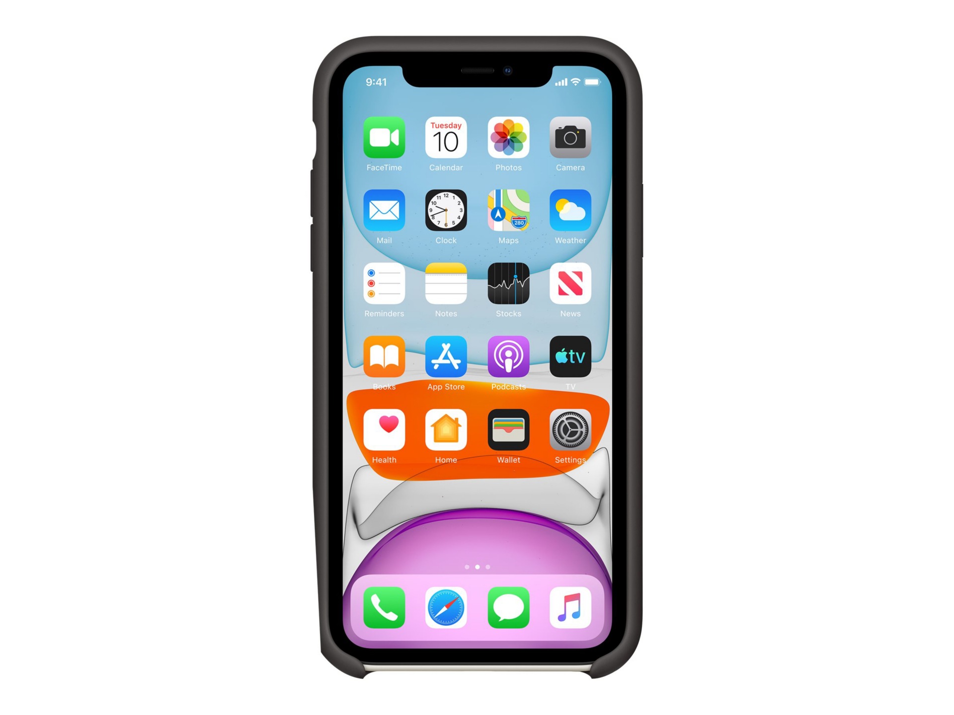 APPLE IPHONE 11 SILICONE CASE BLACK