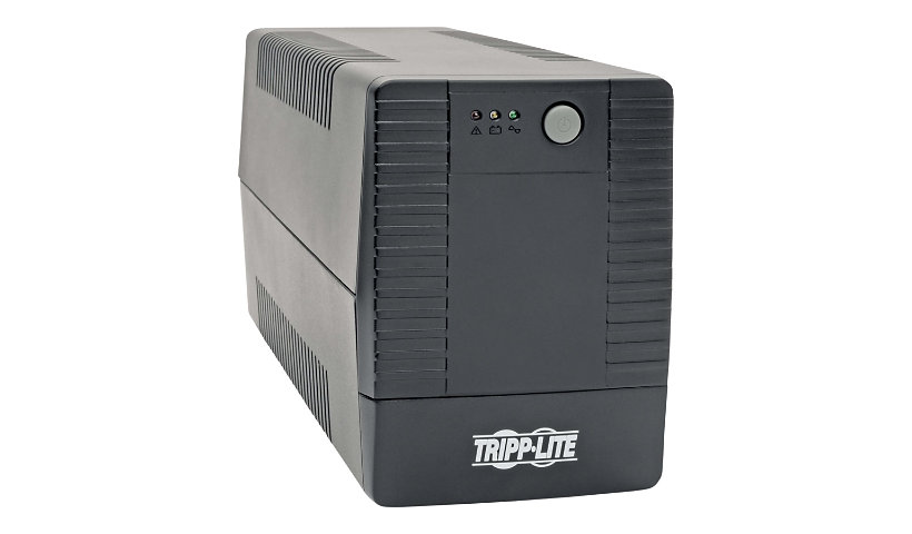 Tripp Lite 600VA 360W UPS Desktop Battery Back Up Compact 120V 6 Outlets - UPS - 360 Watt - 600 VA