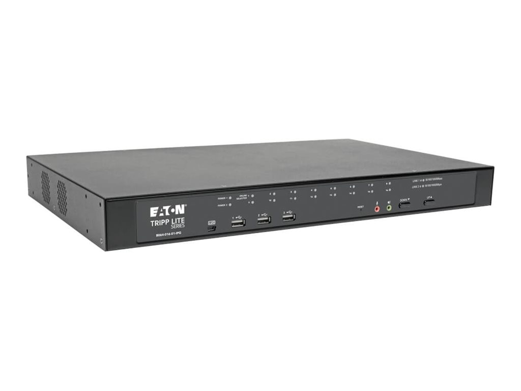 Eaton Tripp Lite series 16-Port Cat5 KVM over IP Switch with Virtual Media