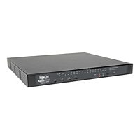 Tripp Lite Cat5 KVM Switch Over IP 32-Port w/Virtual Media 2 Users 1URM TAA - KVM switch - 32 ports - rack-mountable -